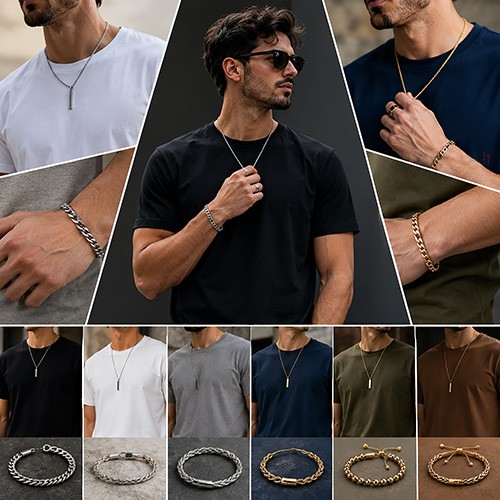 با هر رنگ لباس چه زیورآلاتی ست می‌شود؟ راهنمای انتخاب گردنبند و دستبند نقره یا طلا